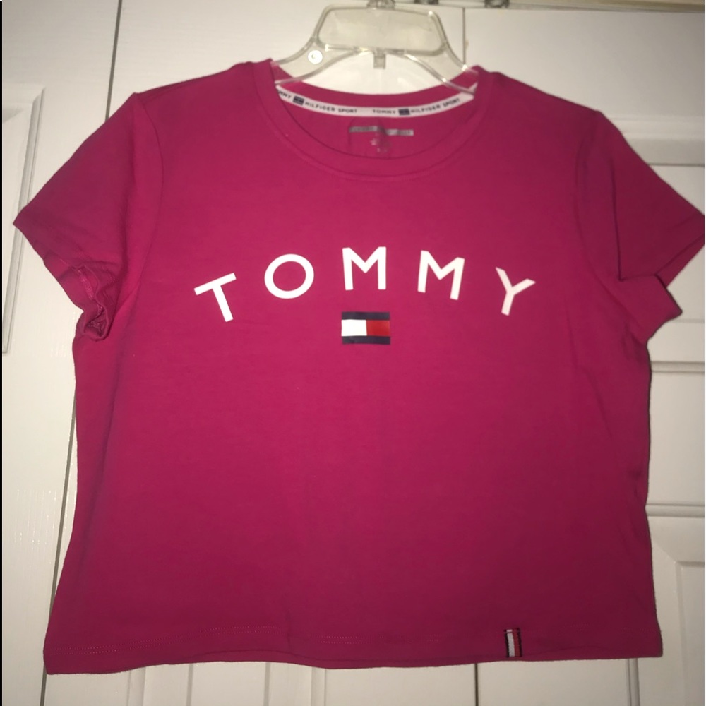 Tommy Hilfiger cropped t-shirt
